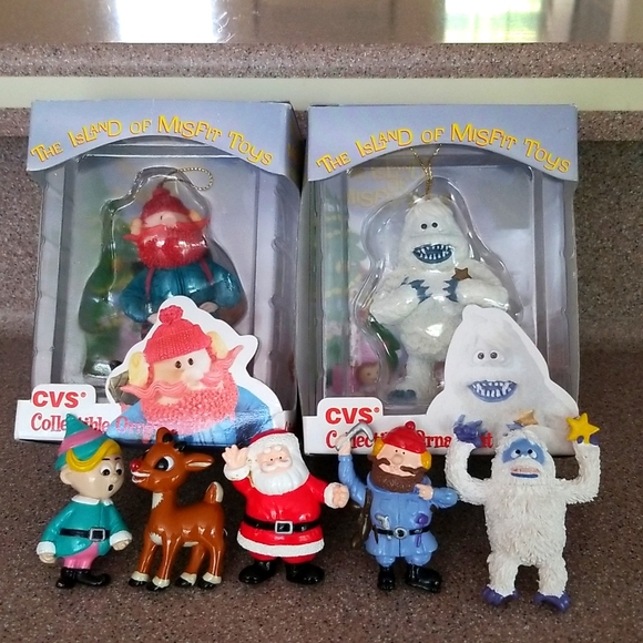 πRUDOLPH AND FRIENDS PINS/ORNAMENTS π - Picture 13 of 13